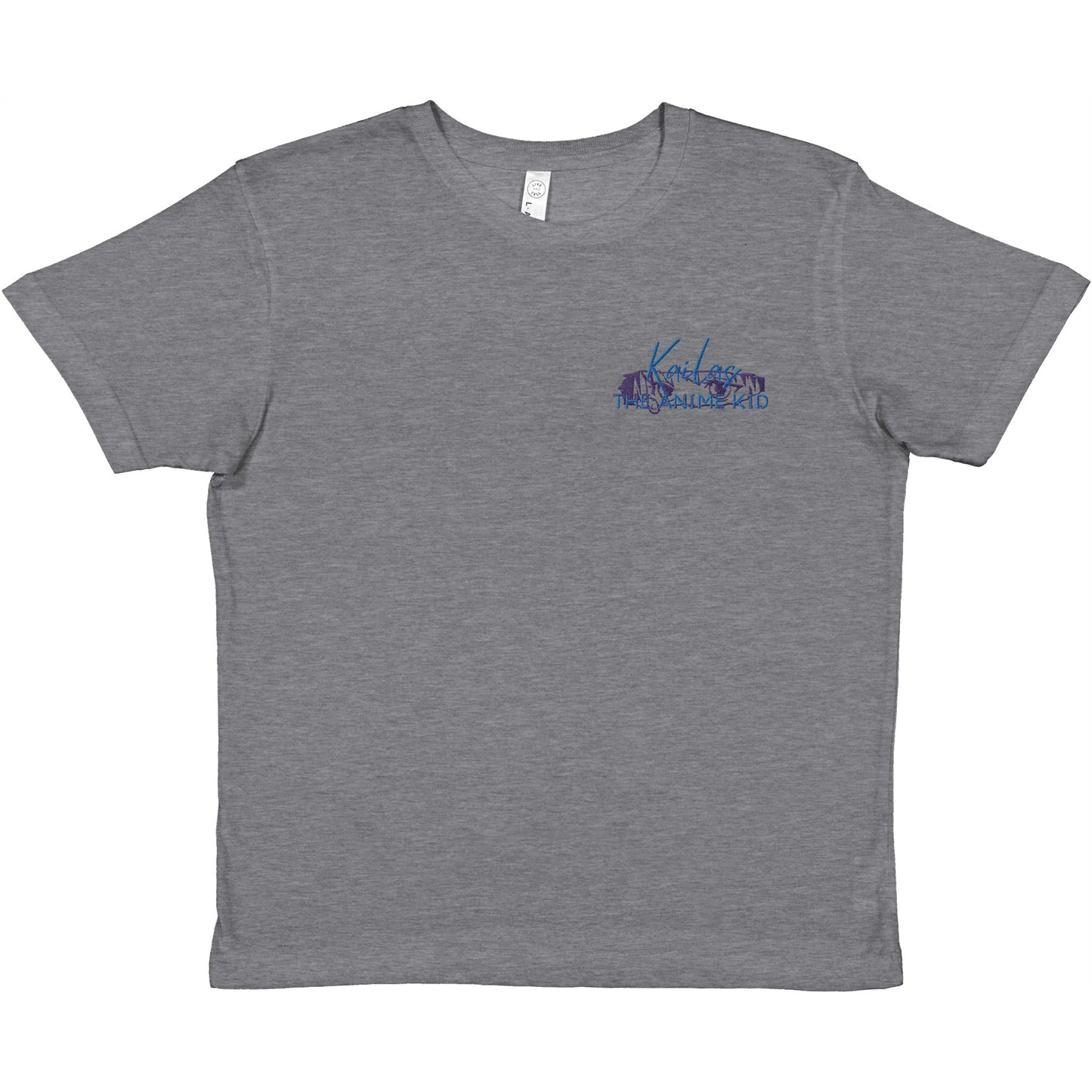 Kailas The Anime Kid- Embroidered Premium Kids Crewneck T-shirt