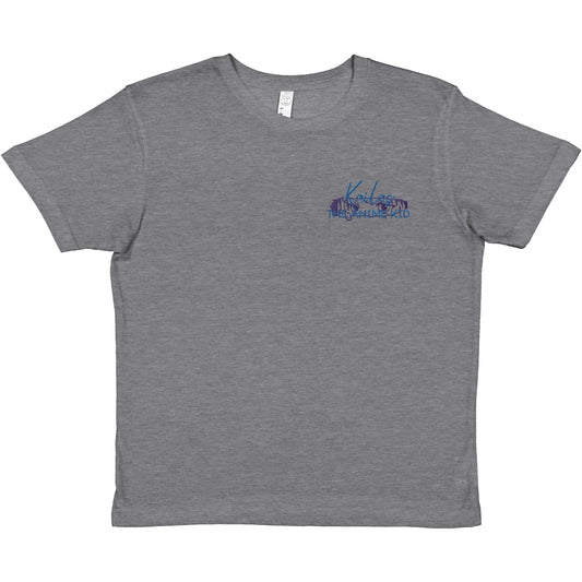 Kailas The Anime Kid- Embroidered Premium Kids Crewneck T-shirt