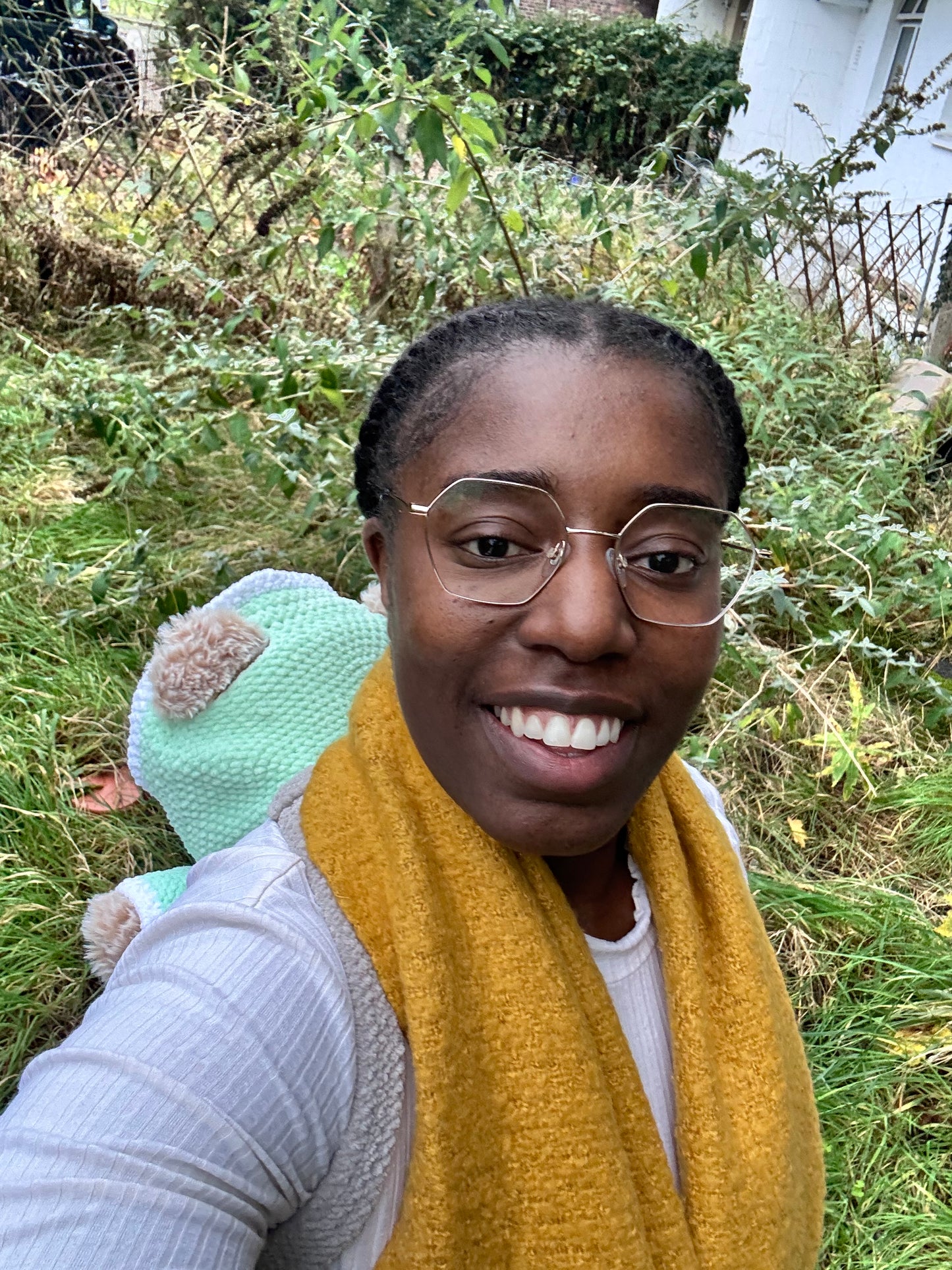 Bobble Head Bag: Bear in a Raincoat