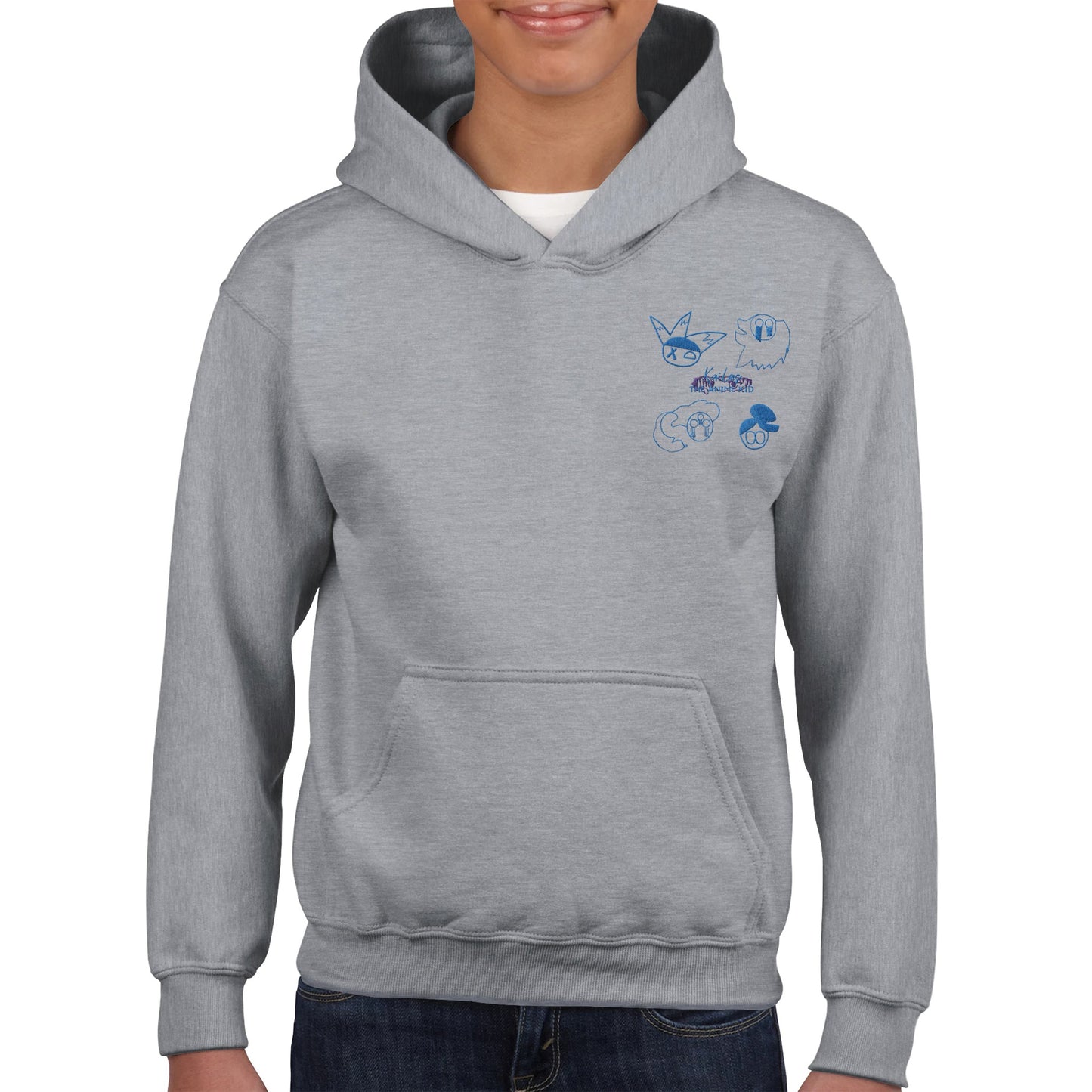 KTAK Quartet- Embroidered Kids Hoodie