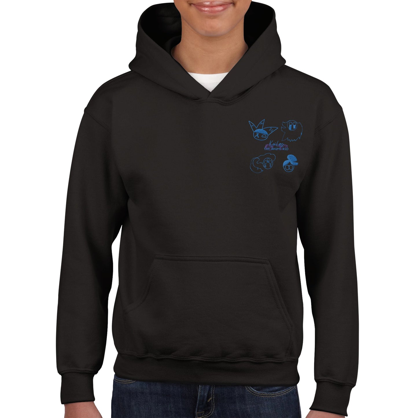KTAK Quartet- Embroidered Kids Hoodie