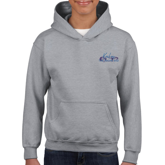 Kailas The Anime Kid- Embroidered Kids Hoodie